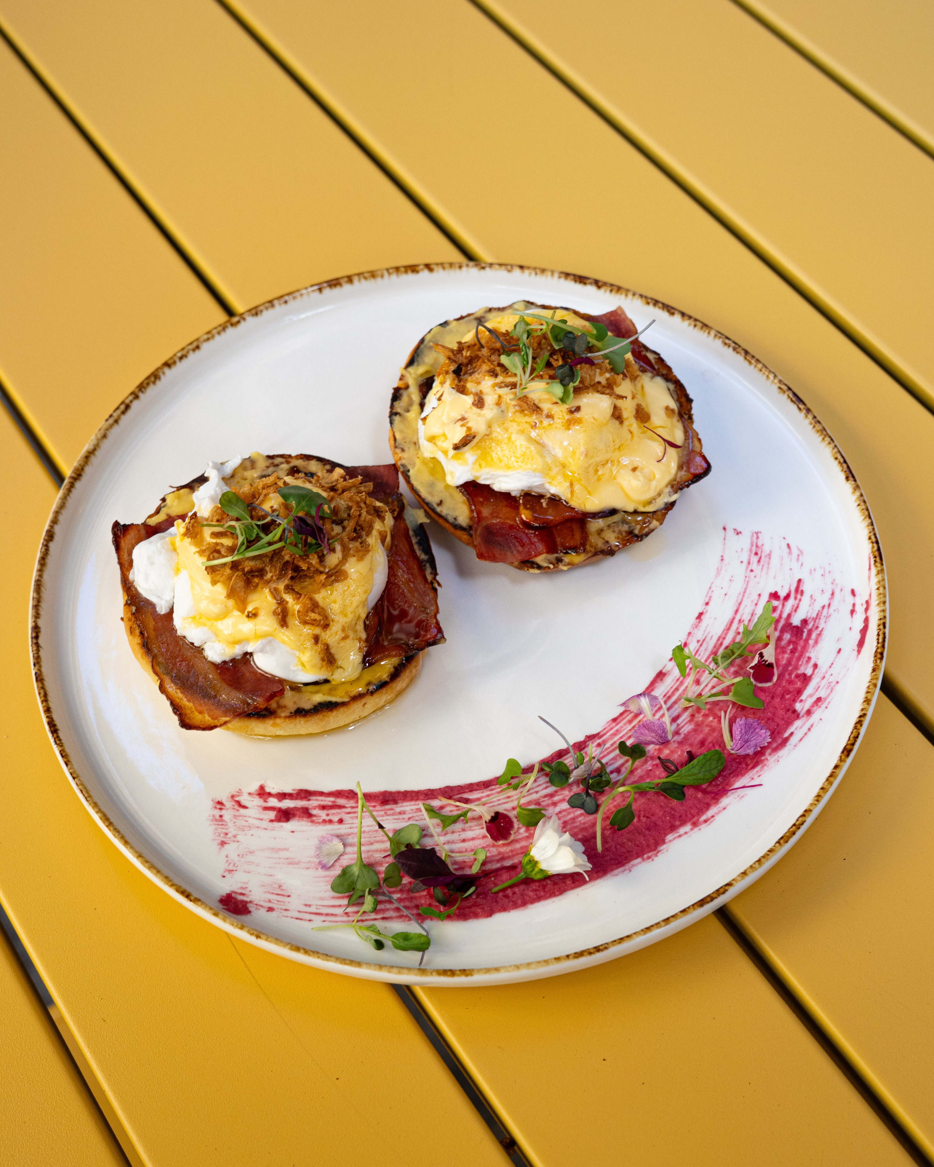 Huevos benedictinos estilo Afecte